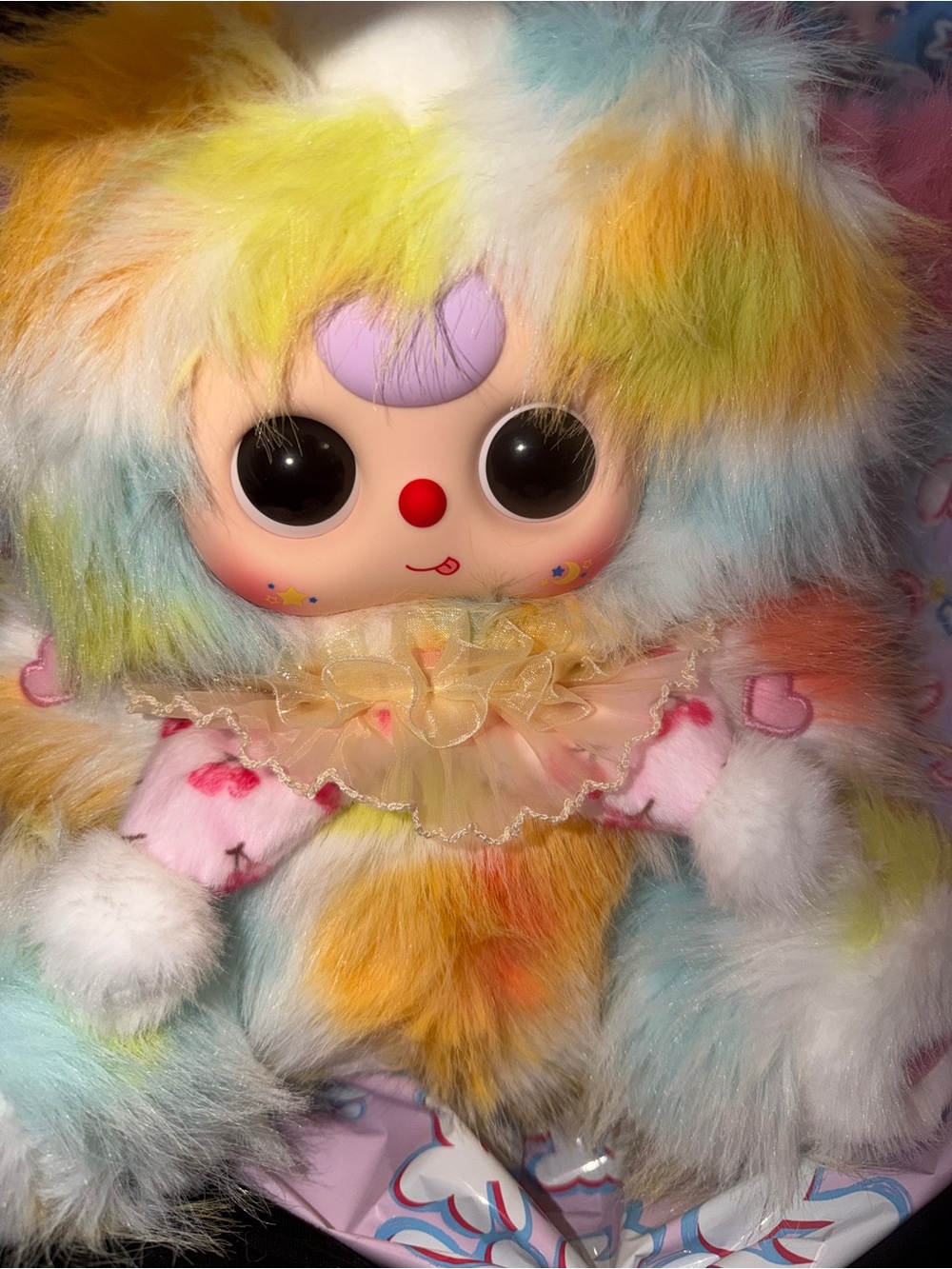 Baby Three Lily Rabbit Town 400% Plush beautiful multicolor